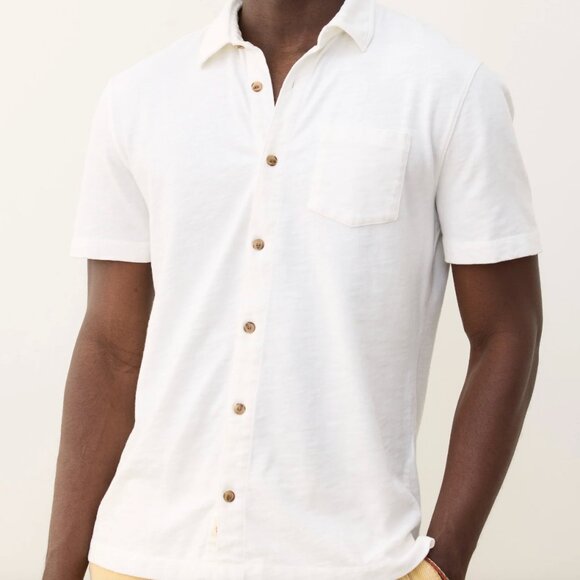 Marine Layer Vintage Heavy Slub Button Down Size M NWOT - Picture 1 of 9